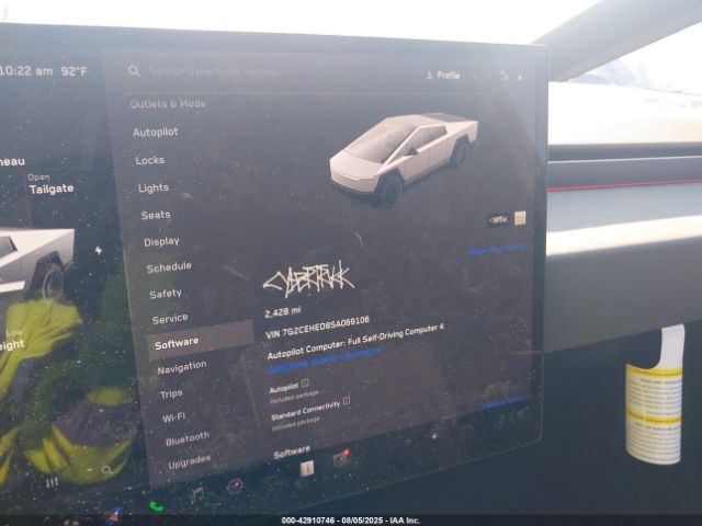2025 TESLA CYBERTRUCK 7G2CEHED8SA069106 Photo 6
