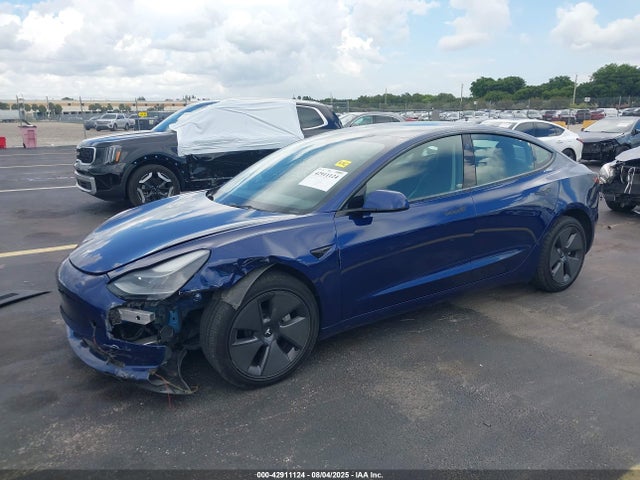 2022 TESLA MODEL 3 5YJ3E1EB7NF332847 Photo 1