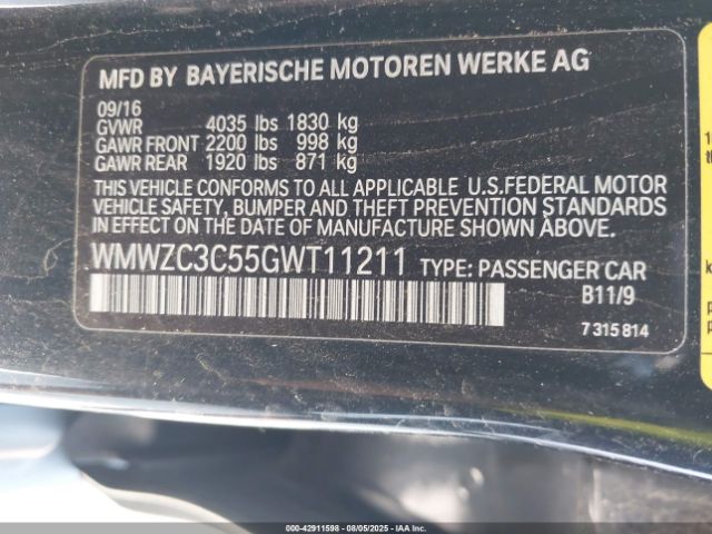 2016 MINI COUNTRYMAN WMWZC3C55GWT11211 Photo 8