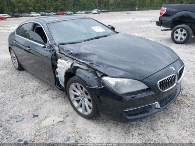 2015 BMW 640I GRAN COUPE WBA6A0C55FD318676