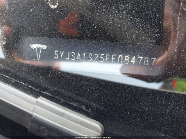 2015 TESLA MODEL S 5YJSA1S25FF084787 Photo 8
