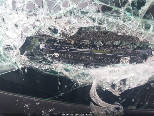 4T1G11AK3NU704917 Toyota a25a-fks