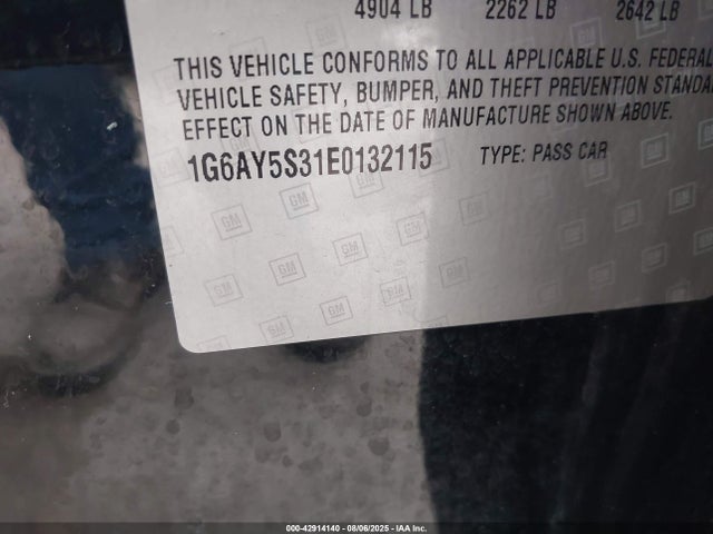 2014 CADILLAC CTS 1G6AY5S31E0132115 Photo 8