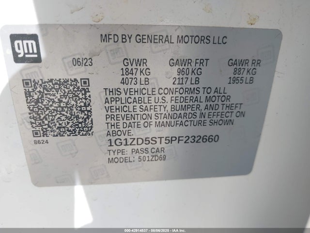 Chevrolet lfv 2023 1G1ZD5ST5PF232660 Image 25