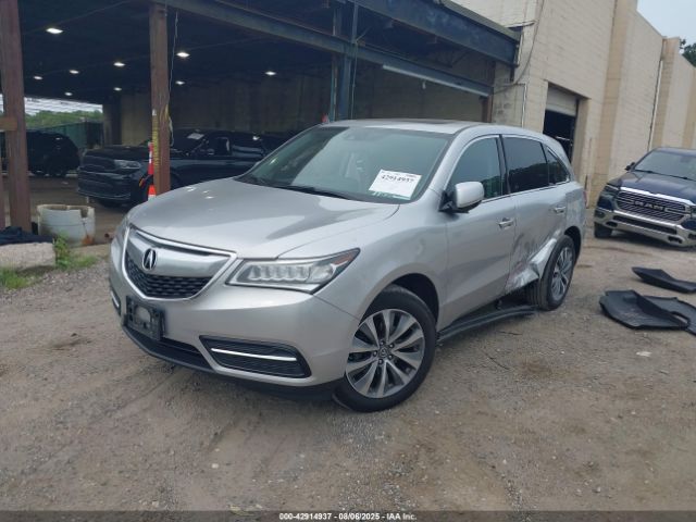 2015 ACURA MDX 5FRYD4H41FB001561 Photo 1