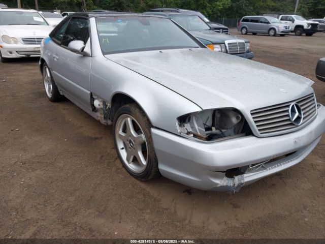 2000 MERCEDES-BENZ SL 500 WDBFA68F8YF189460