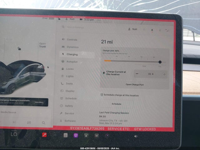 Tesla 2020 2020 5YJ3E1EA9LF739265 Image 18