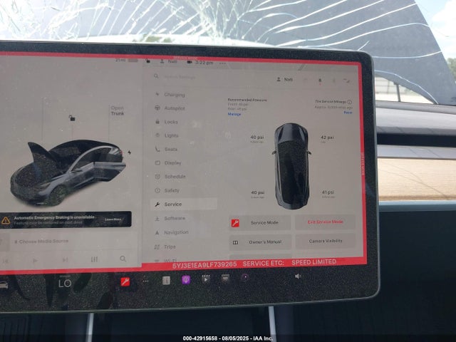 Tesla 2020 2020 5YJ3E1EA9LF739265 Image 19