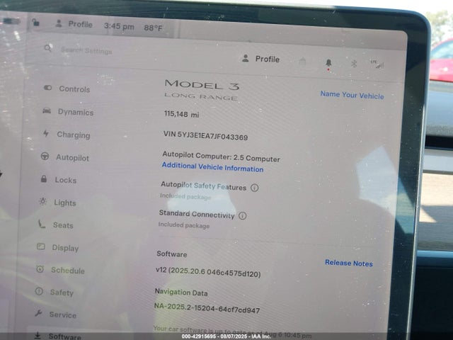 2018 TESLA MODEL 3 5YJ3E1EA7JF043369 Photo 6