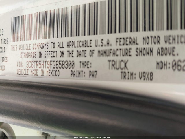 RAM 2500 2015 3C6TR5HT9FG658300 Image 9