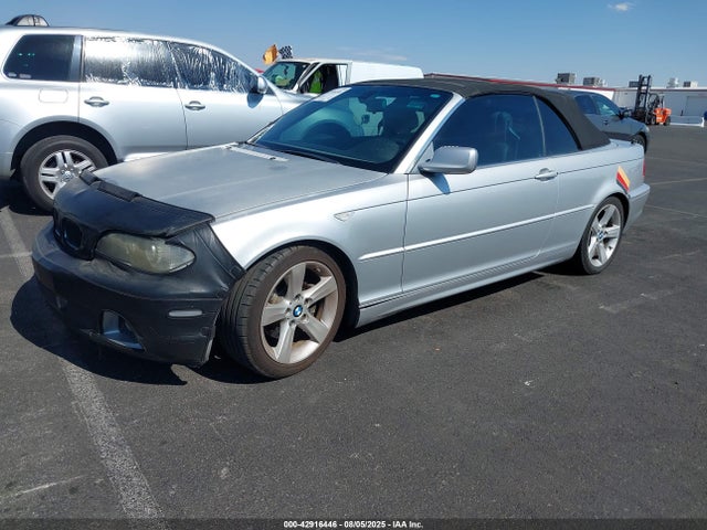 2006 Bmw 325ci მანქანა იყიდება აუქციონზე, vin: WBABW33476PX86741, აუქციონის ნომერი: 42916446