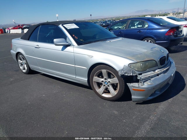 2006 Bmw 325ci მანქანა იყიდება აუქციონზე, vin: WBABW33476PX86741, აუქციონის ნომერი: 42916446