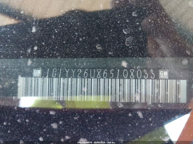 2006 CHEVROLET CORVETTE 1G1YY26U865108033 Photo 8