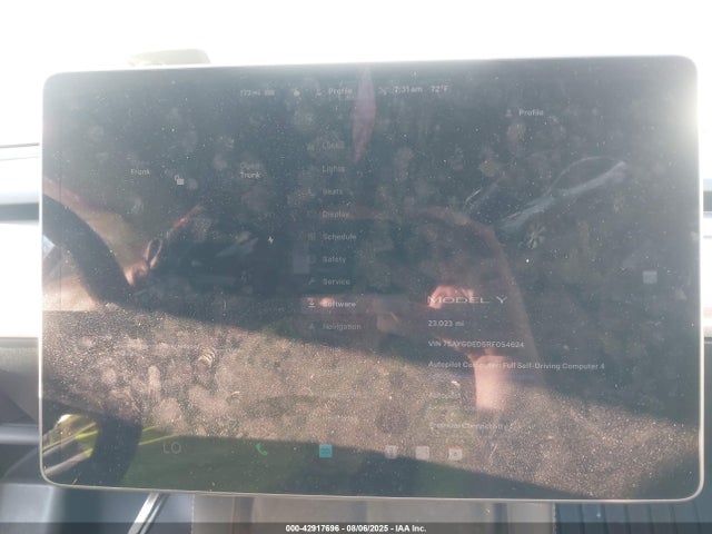 2024 TESLA MODEL Y 7SAYGDED5RF054624 Photo 6