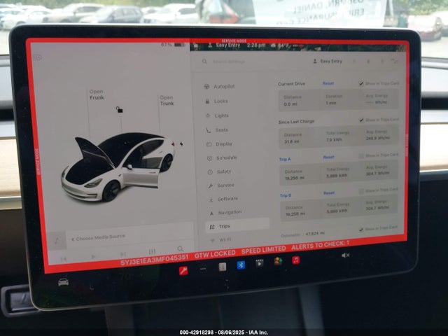 2021 TESLA MODEL 3 5YJ3E1EA3MF045351 Photo 6