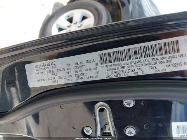 1C6RR6FG5LS127184 RAM 1500