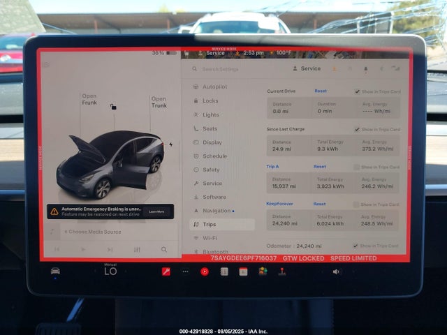 2023 TESLA MODEL Y 7SAYGDEE6PF716037 Photo 6
