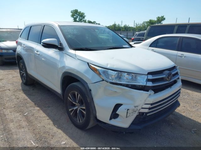 2019 TOYOTA HIGHLANDER 5TDZZRFH4KS355848