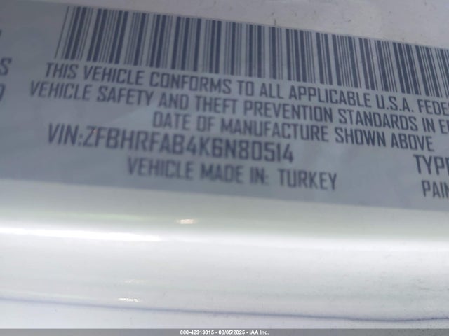 RAM Promaster City 2019 ZFBHRFAB4K6N80514 Image 9