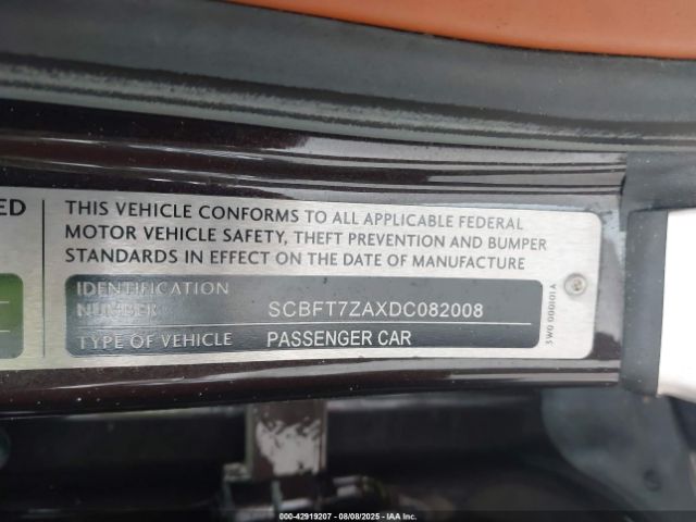 2013 BENTLEY CONTINENTAL GT SCBFT7ZAXDC082008 Photo 8