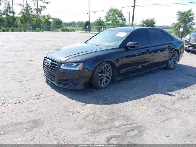 2017 AUDI A8 L WAU43AFD7HN014742 Photo 1