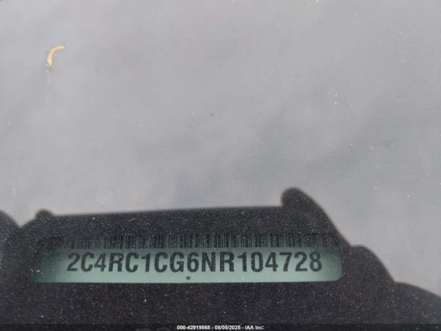 2022 CHRYSLER VOYAGER 2C4RC1CG6NR104728 Photo 8