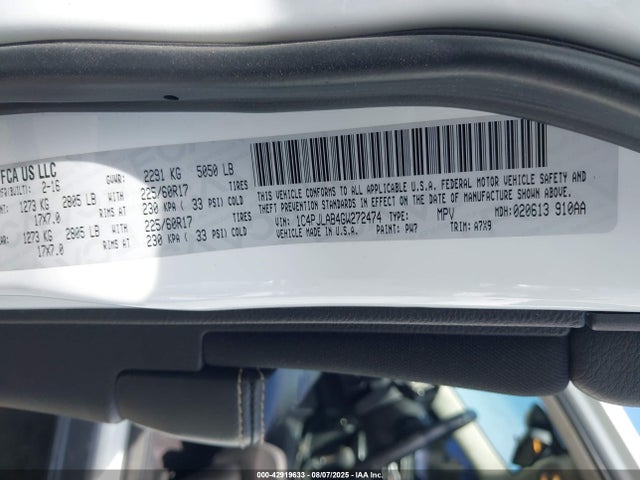 Jeep Cherokee 2016 1C4PJLAB4GW272474 Image 9