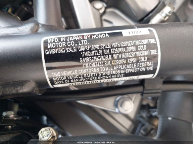 2023 HONDA NC750 JH2RH0917PK200584 Photo 9