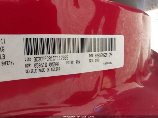 2012 FIAT 500 3C3CFFCR1CT117865 Photo 8