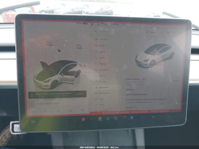 2022 TESLA MODEL 3 5YJ3E1EB7NF249922 Photo 6