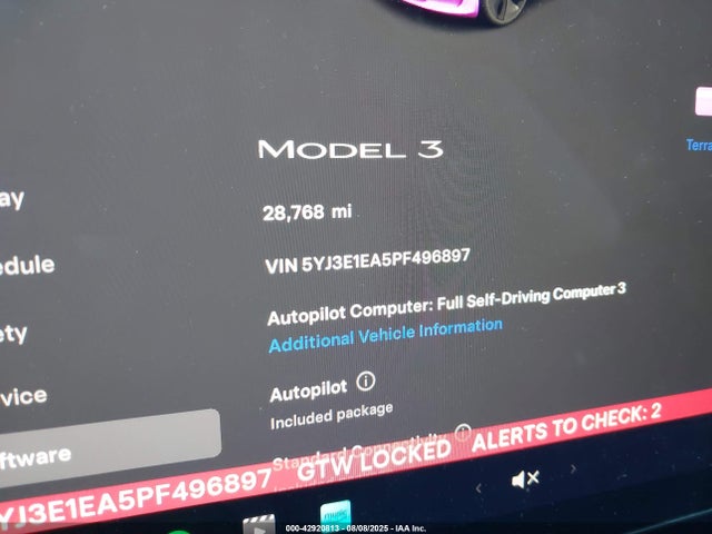 2023 TESLA MODEL 3 5YJ3E1EA5PF496897 Photo 6