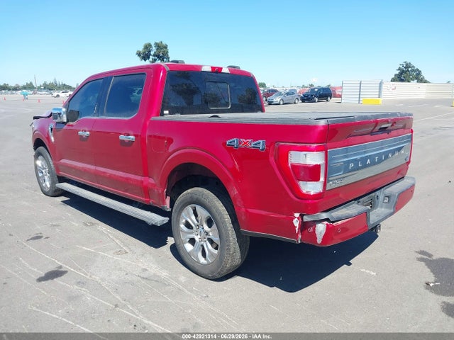 Ford F-150 Platinum 2021 1FTFW1E55MFA85939 Image 3
