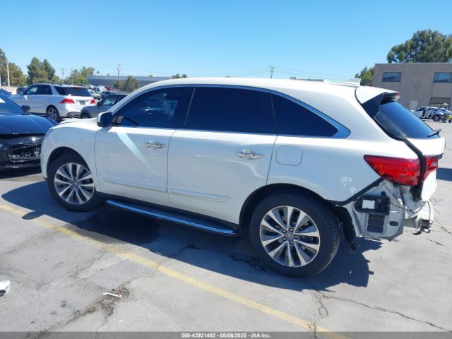 2016 ACURA MDX 5FRYD3H40GB012689 Photo 2
