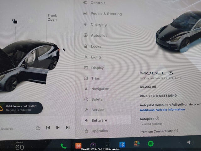2020 TESLA MODEL 3 5YJ3E1EA1LF519649 Photo 6