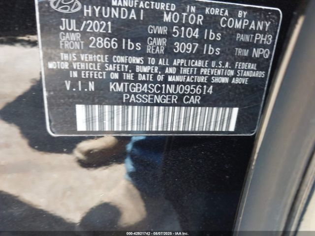 2022 GENESIS G80 KMTGB4SC1NU095614 Photo 8