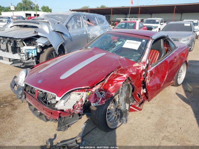 2002 MERCEDES-BENZ SLK 32 AMG WDBKK66FX2F237725 Photo 5