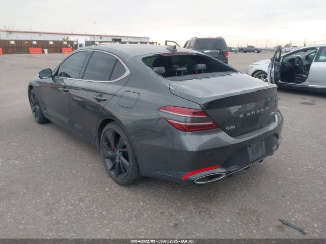 2022 GENESIS G70 KMTG54TE2NU099999 Photo 2