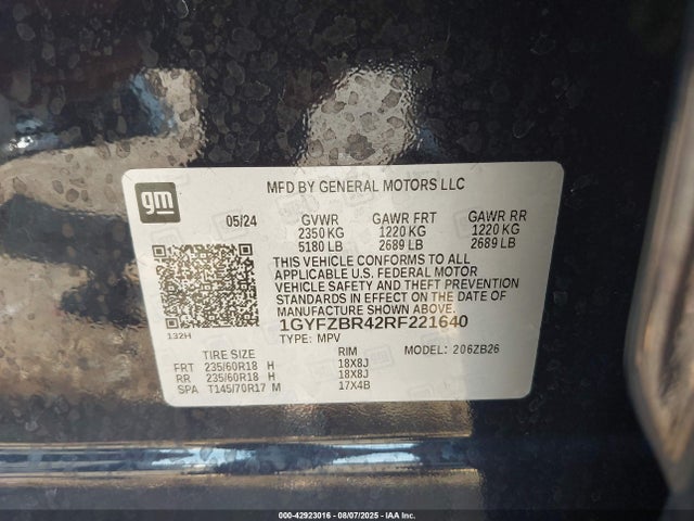 2024 CADILLAC XT4 1GYFZBR42RF221640 Photo 8