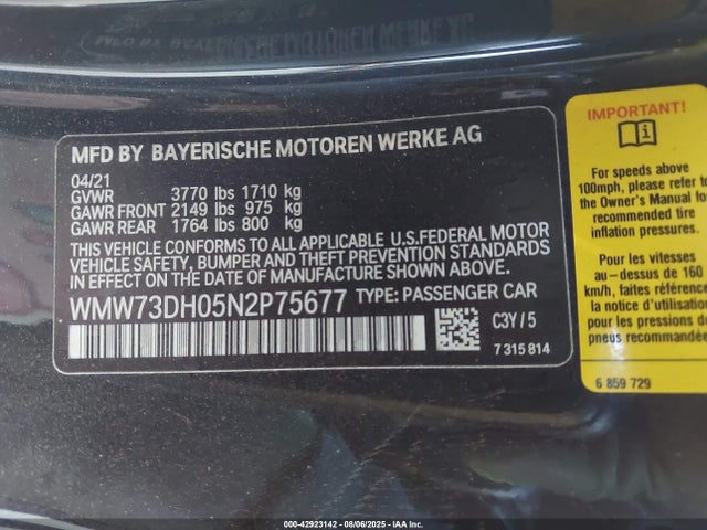 Mini Hardtop John Cooper Works 2022 WMW73DH05N2P75677 Image 9