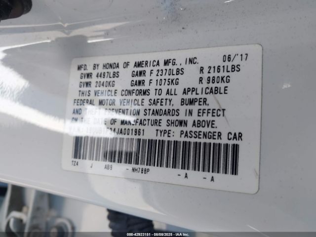 2018 ACURA TLX 19UUB1F34JA001961 Photo 8