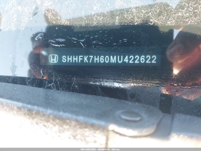 SHHFK7H60MU422622 Honda l15ba