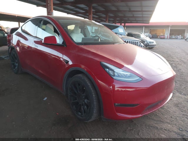 2021 TESLA MODEL Y 5YJYGAEE6MF303591 Photo 0