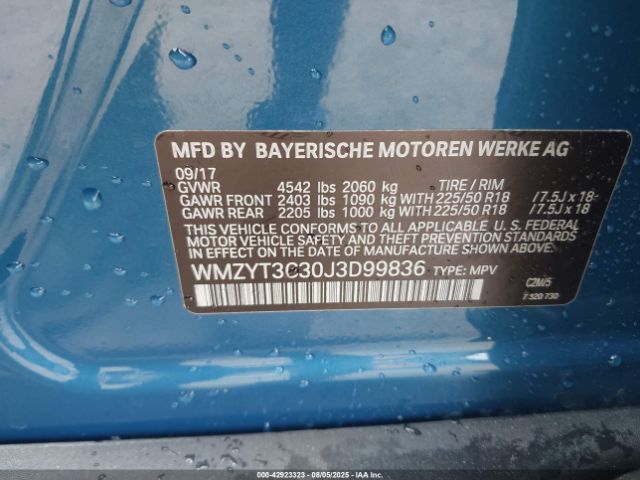 2018 MINI COUNTRYMAN WMZYT3C30J3D99836 Photo 8