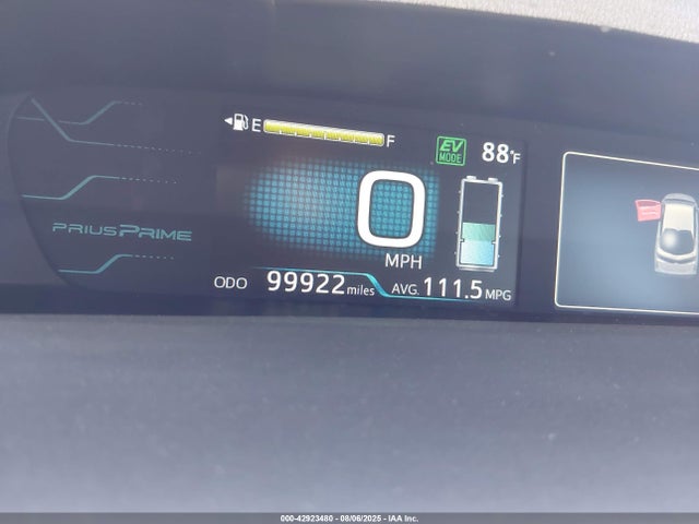 Aukcja sprzedaży 2017 Toyota Prius Prime Premium, vin: JTDKARFP2H3021859, numer aukcji: 42923480