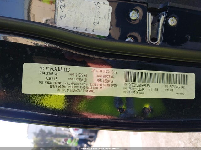 Dodge 2016 2016 2C3CDXCT8GH285394 Image 9