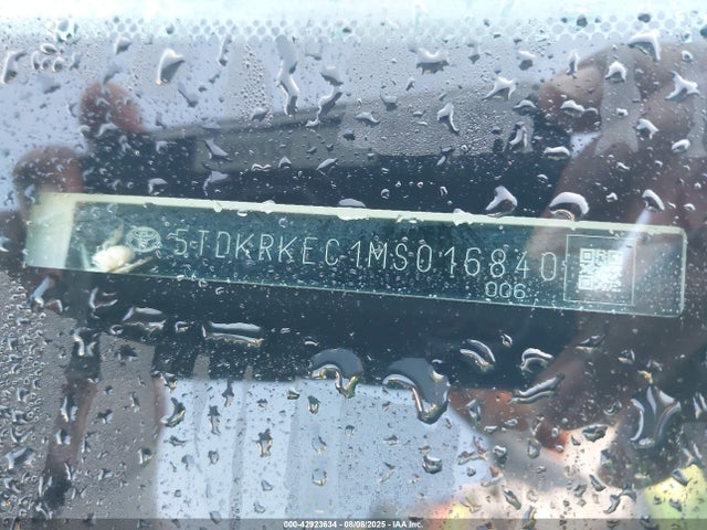 Toyota a25a-fxs, 5nm 2021 5TDKRKEC1MS016840 Image 9