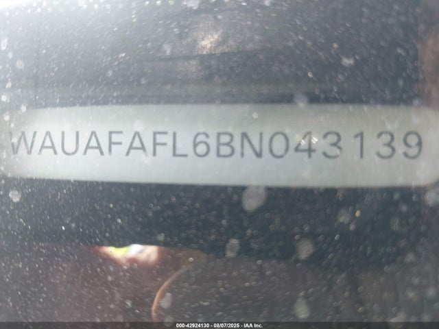2011 AUDI A4 WAUAFAFL6BN043139 Photo 8
