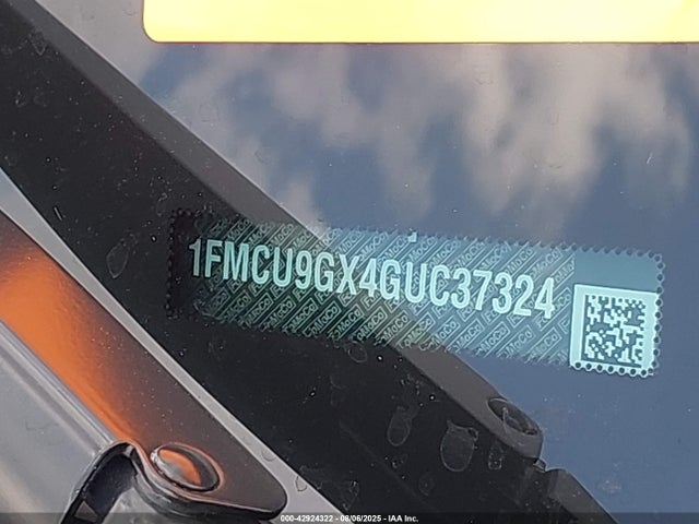 Ford 2016 2016 1FMCU9GX4GUC37324 Image 9