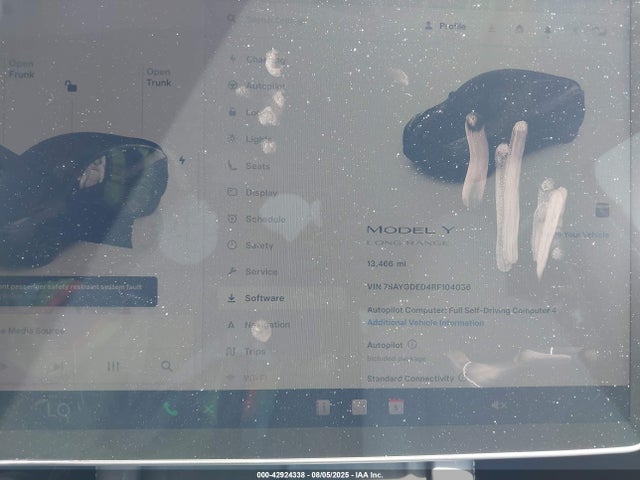 2024 TESLA MODEL Y 7SAYGDED4RF104056 Photo 6