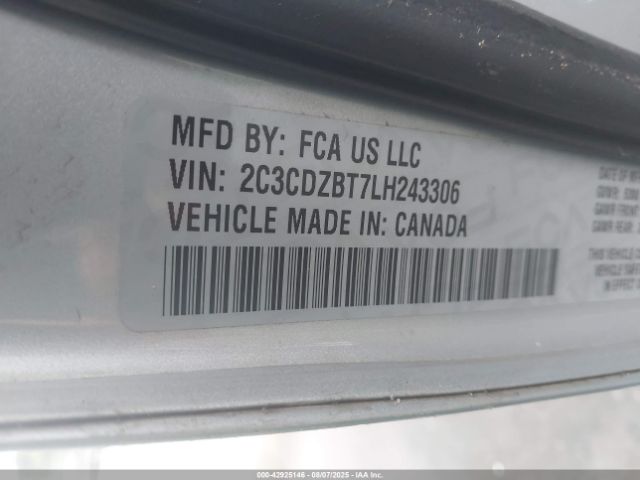 2020 DODGE CHALLENGER 2C3CDZBT7LH243306 Photo 8